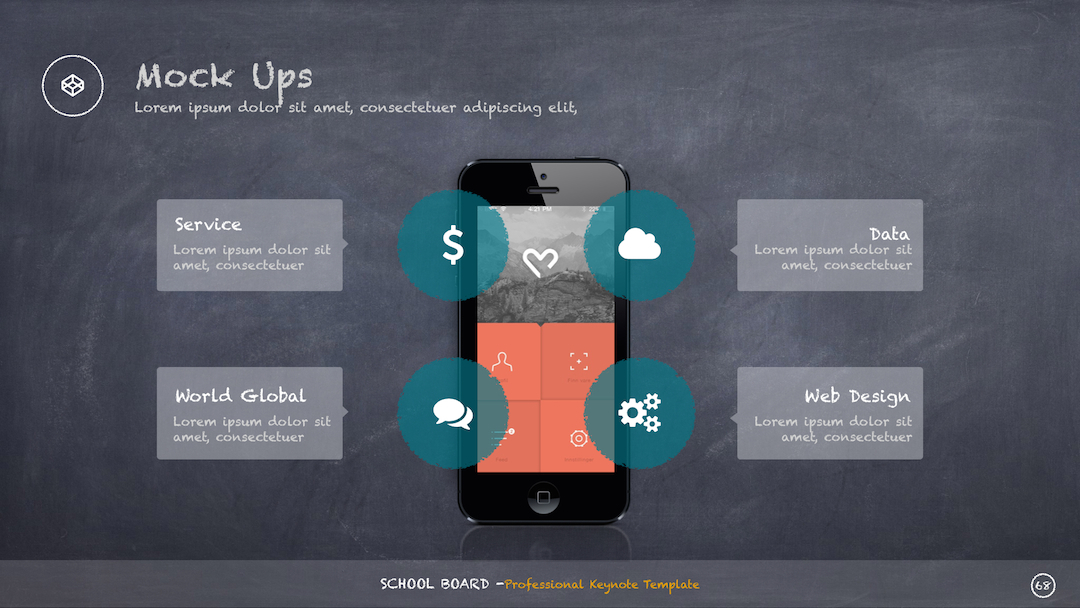 School Board 2 Keynote Template by Design47 GraphicRiver